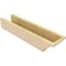 Ekena Millwork 6in. W x 4in. H x 24in. L Burlington Woodgrain TimberThane Rafter Tail, Primed Tan RFTUR06X04X24BURRCPR - alternate 4